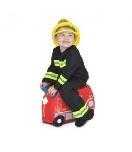 Trunki kovček/poganjalček gasilec Frank