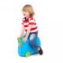 Trunki kovček/poganjalček Terrance moder