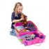 Trunki komplet kovček Trixie in Saddle Bag rožnat