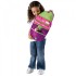 Trunki komplet kovček Trixie in Saddle Bag rožnat